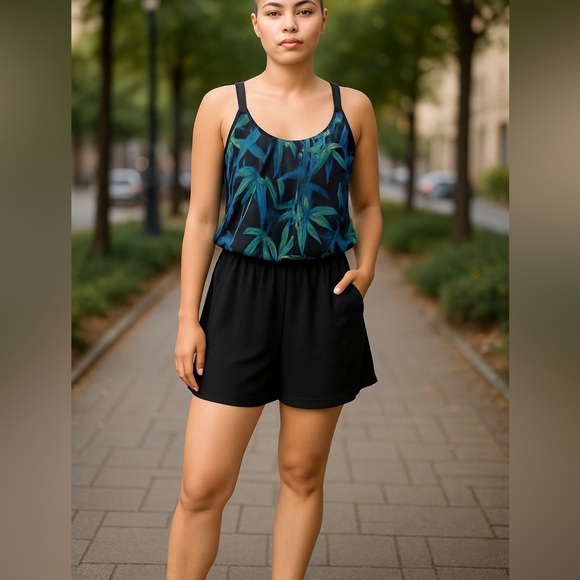 Azul One Piece Woman's Swimming suit size 16 W - Picture 8 of 9